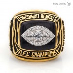 1988 Cincinnati Bengals AFC Championship Ring(Silver)
